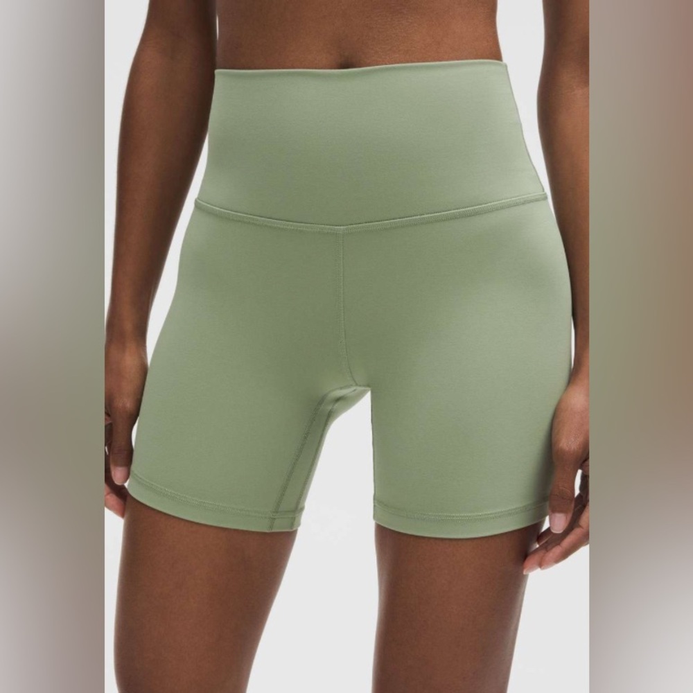 NWT Lululemon Align High Rise Short 6” Desert Green Women’s Shorts Size 0 - Picture 1 of 8